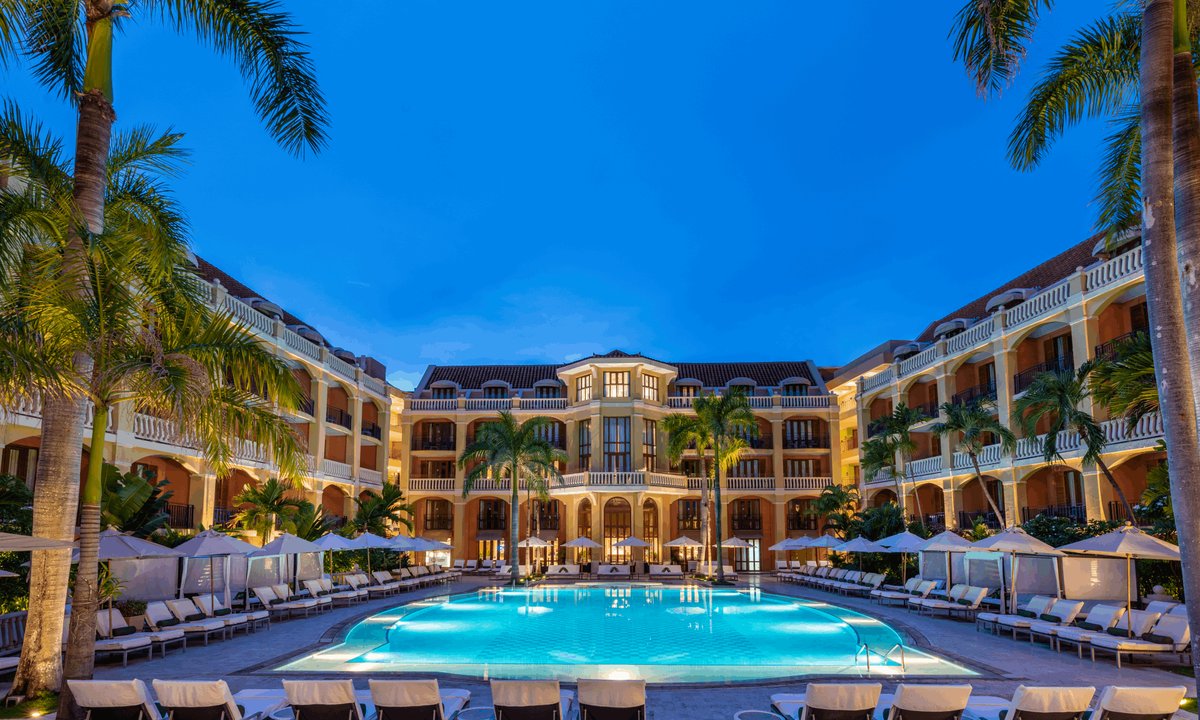 Sofitel Legend Santa Clara Cartagena Colombia 17th century convent courtyard pool